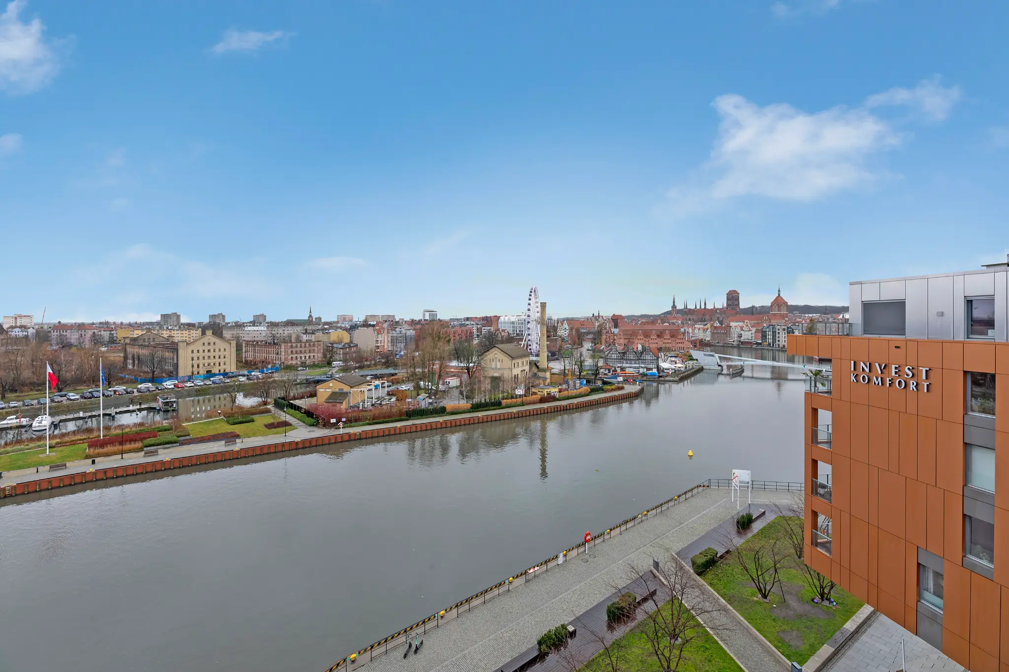 Motława i zabudowa Gdańska — Nadmotławie, Gdańsk