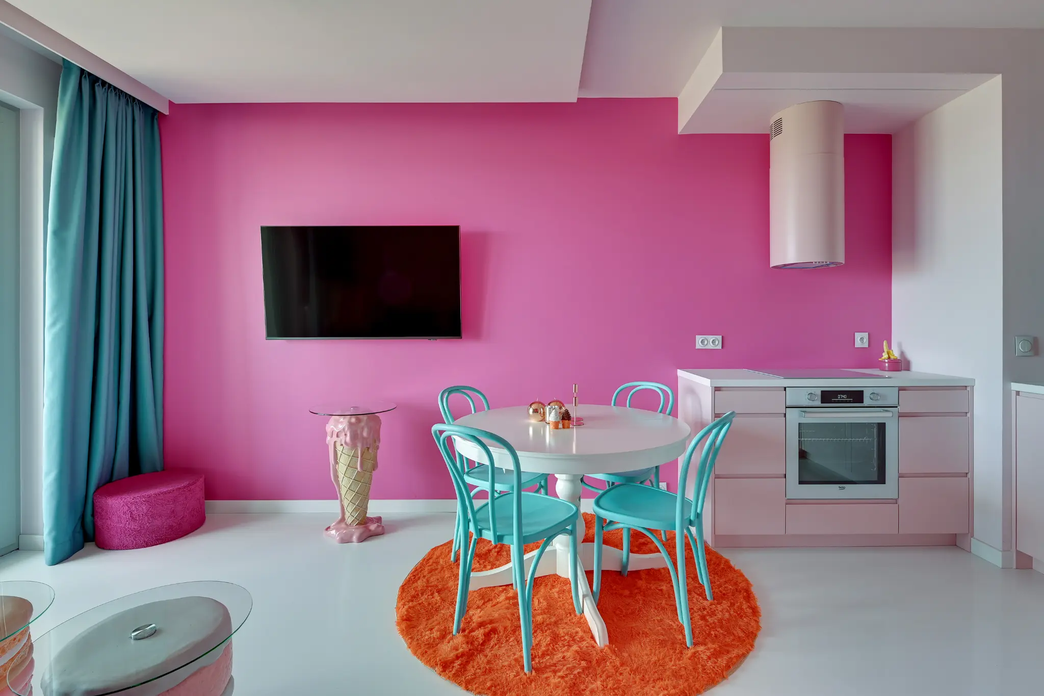 Strefa snu w apartamencie — Żurawie, Gdańsk